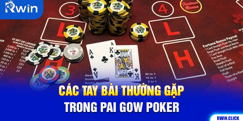 Các tay bài phổ biến